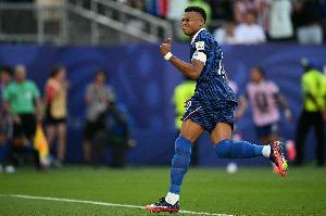 自1993年法国球员对FIFA前10射手榜:姆巴佩18球居首,齐达内次席